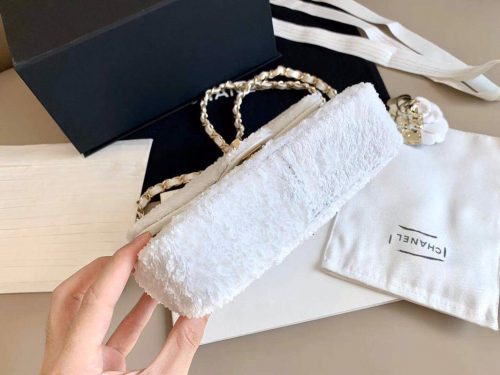 CHANEL ‘Snow White’ Sequins Flap BagJOJOKKREPLICAS | High Quality Replica Watches & Bags