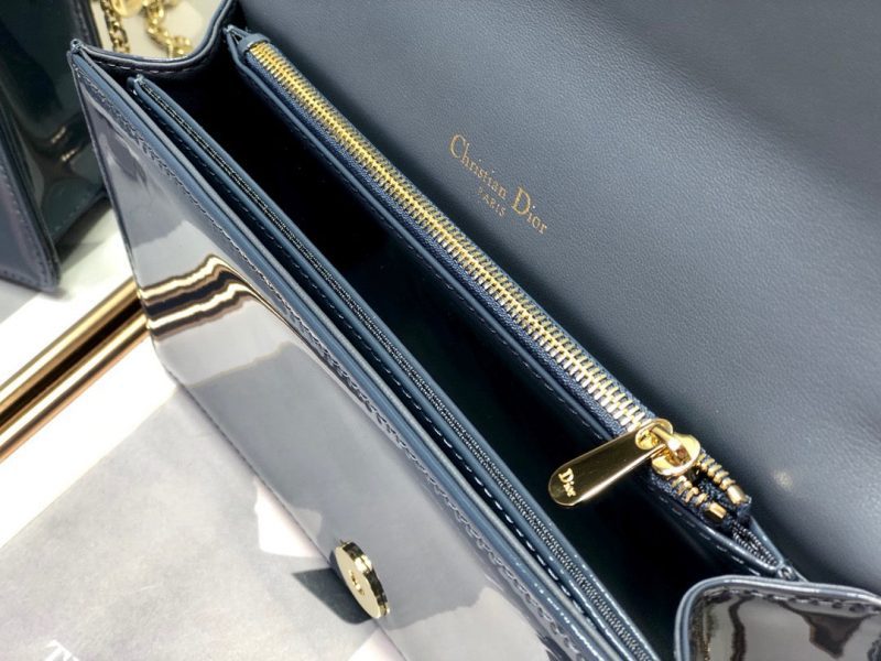 DIOR ‘Lady DIOR’ Pouch Patent Cannage CalfskinJOJOKKREPLICAS | High Quality Replica Watches & Bags