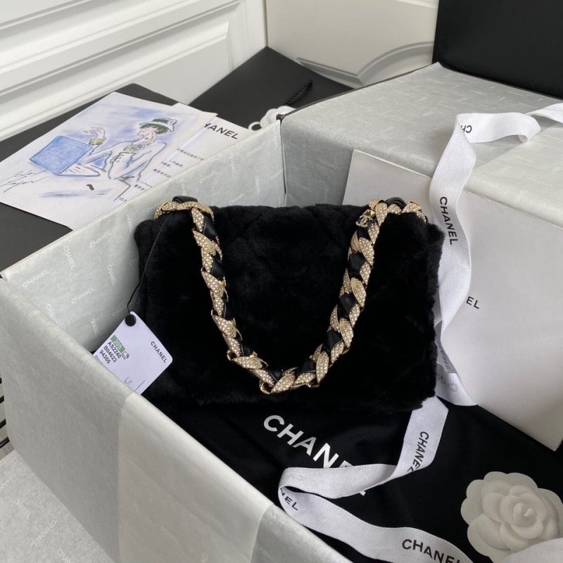 CHANEL Fur Flap BagJOJOKKREPLICAS | High Quality Replica Watches & Bags