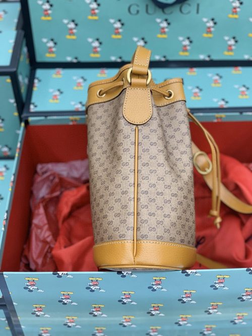 DISNEY X GUCCI GG Supreme Canvas Bucket BagJOJOKKREPLICAS | High Quality Replica Watches & Bags