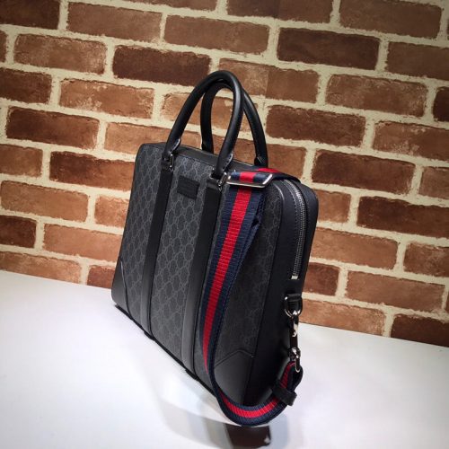 GUCCI GG Supreme Men’s BriefcaseJOJOKKREPLICAS | High Quality Replica Watches & Bags