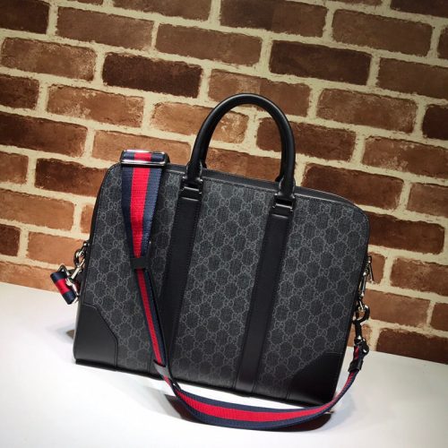 GUCCI GG Supreme Men’s BriefcaseJOJOKKREPLICAS | High Quality Replica Watches & Bags