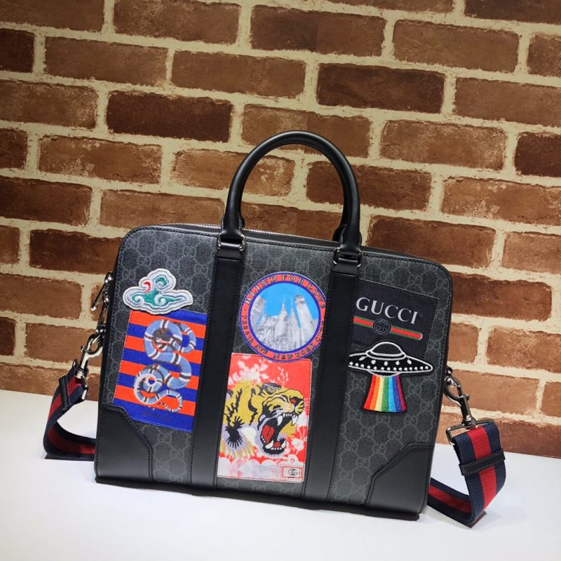 GUCCI GG Supreme Men’s BriefcaseJOJOKKREPLICAS | High Quality Replica Watches & Bags