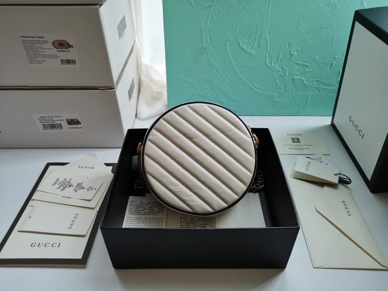 GUCCI GG Marmont Mini Leather Round Shoulder BagJOJOKKREPLICAS | High Quality Replica Watches & Bags