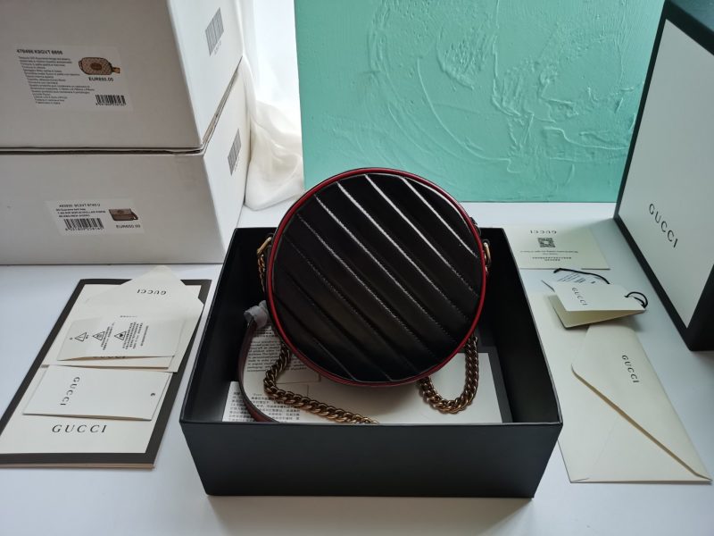 GUCCI GG Marmont Mini Leather Round Shoulder BagJOJOKKREPLICAS | High Quality Replica Watches & Bags
