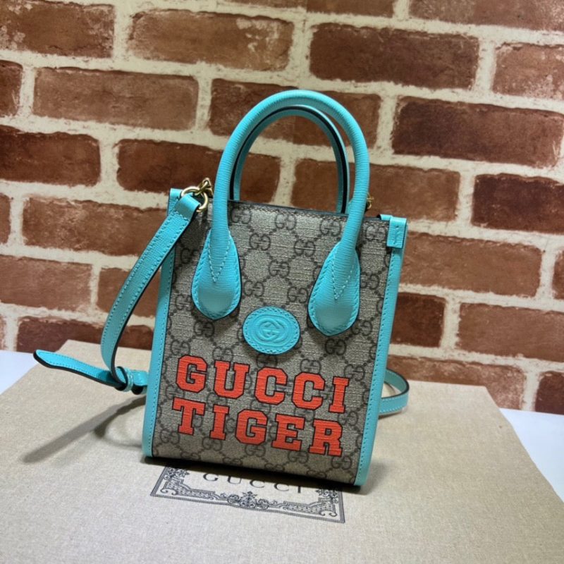 GUCCI Mini Tote Bag with Interlocking GJOJOKKREPLICAS | High Quality Replica Watches & Bags