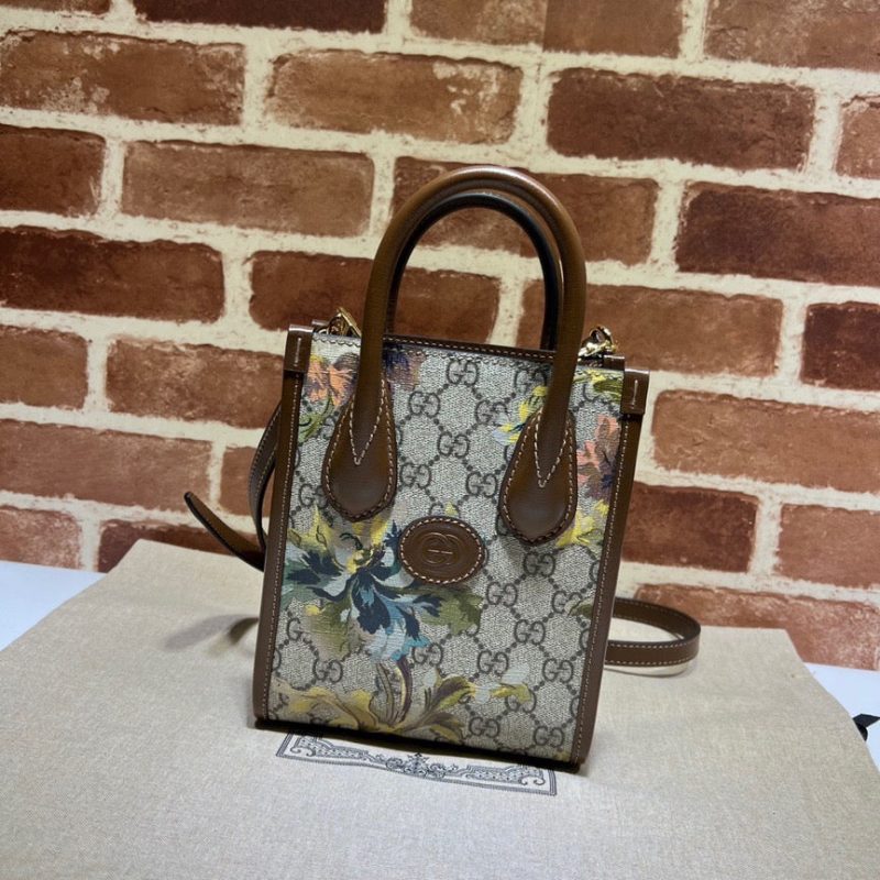 GUCCI Mini Tote Bag with Interlocking GJOJOKKREPLICAS | High Quality Replica Watches & Bags