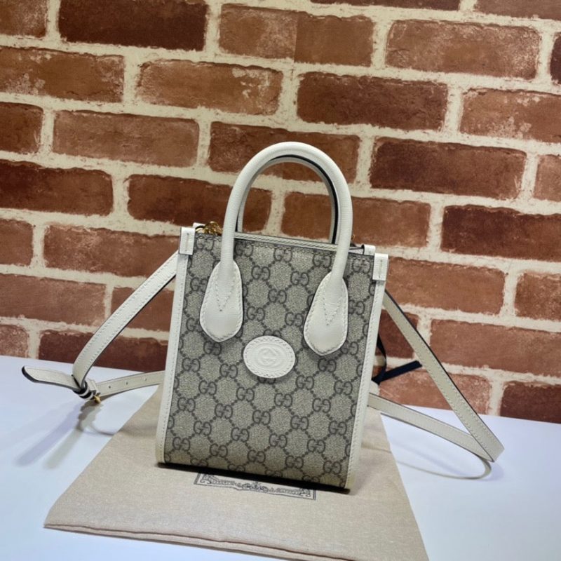 GUCCI Mini Tote Bag with Interlocking GJOJOKKREPLICAS | High Quality Replica Watches & Bags