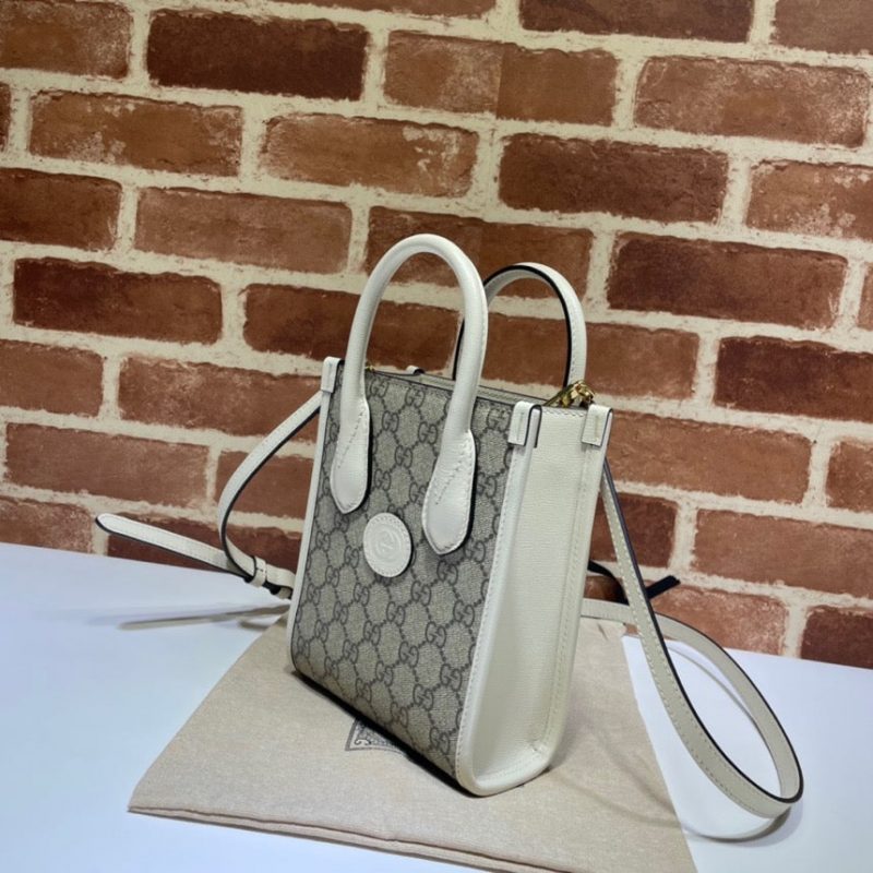GUCCI Mini Tote Bag with Interlocking GJOJOKKREPLICAS | High Quality Replica Watches & Bags