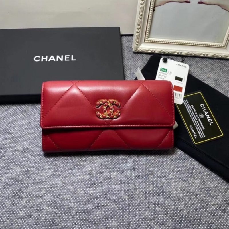 CHANEL 19 Long Flap WalletJOJOKKREPLICAS | High Quality Replica Watches & Bags