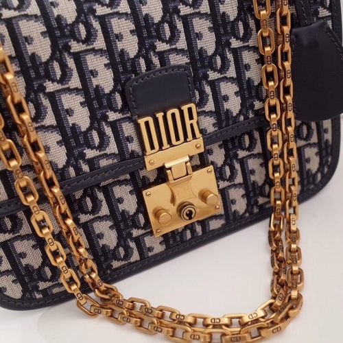 DIOR Vintage Oblique Canvas ‘DiorAddict’ Small Flap BagJOJOKKREPLICAS | High Quality Replica Watches & Bags