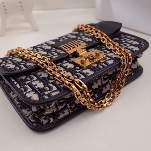 DIOR Vintage Oblique Canvas ‘DiorAddict’ Small Flap BagJOJOKKREPLICAS | High Quality Replica Watches & Bags