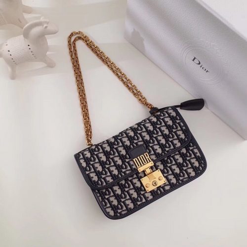DIOR Vintage Oblique Canvas ‘DiorAddict’ Small Flap BagJOJOKKREPLICAS | High Quality Replica Watches & Bags