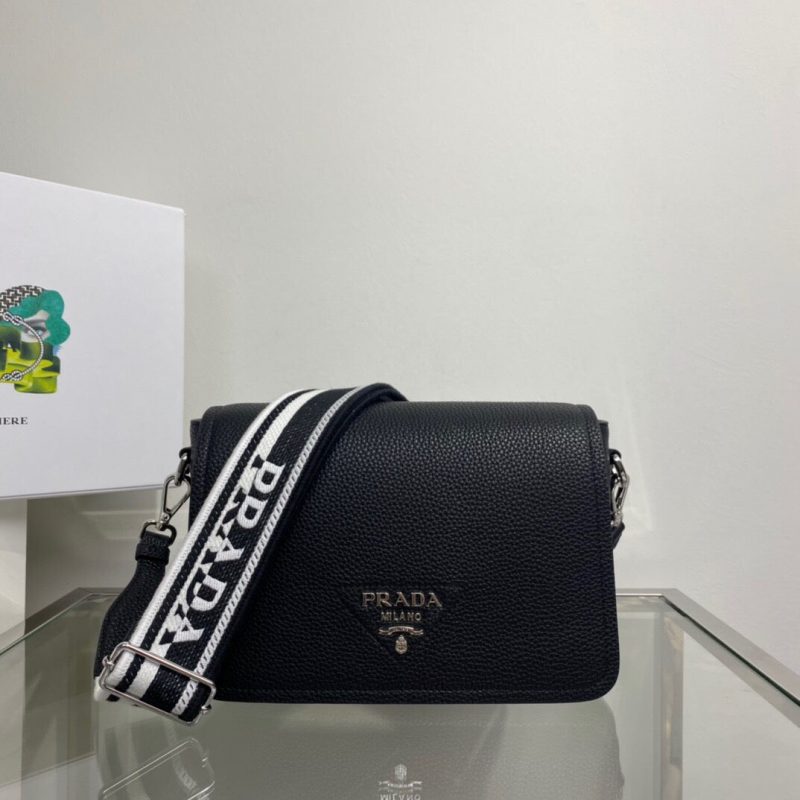 PRADA Leather Shoulder BagJOJOKKREPLICAS | High Quality Replica Watches & Bags