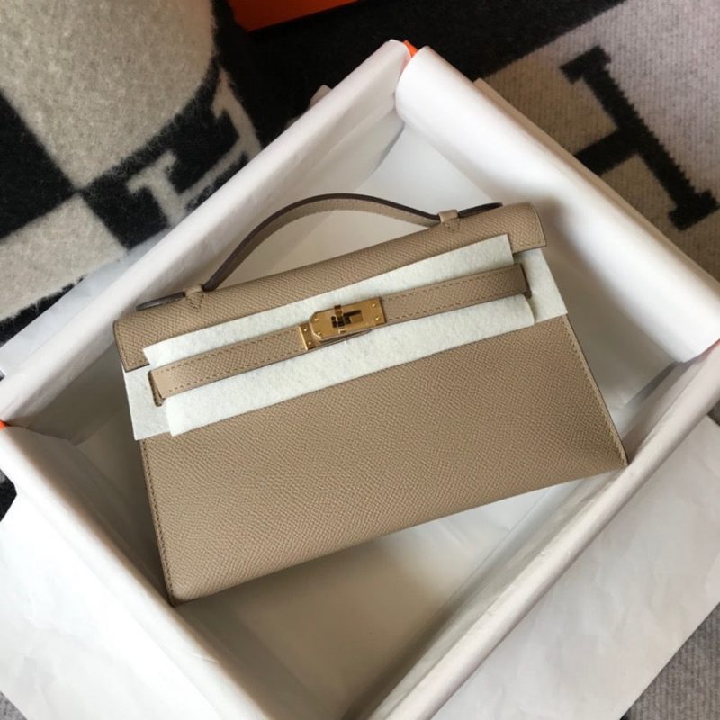 HERMÈS Mini Kelly Pochette In Epsom LeatherJOJOKKREPLICAS | High Quality Replica Watches & Bags