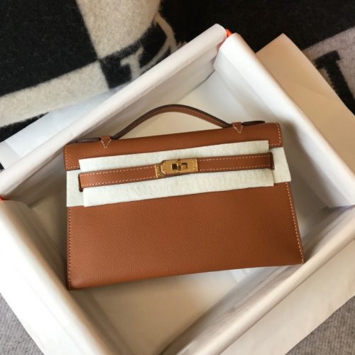 HERMÈS Mini Kelly Pochette In Epsom LeatherJOJOKKREPLICAS | High Quality Replica Watches & Bags