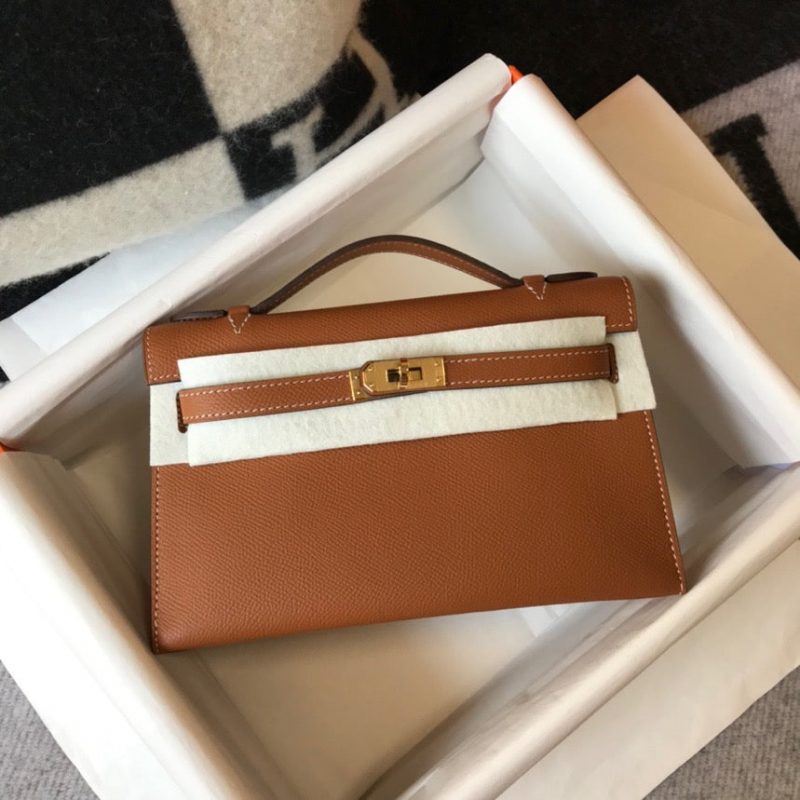 HERMÈS Mini Kelly Pochette In Epsom LeatherJOJOKKREPLICAS | High Quality Replica Watches & Bags