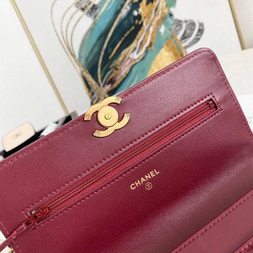 CHANEL Wallet on Chain with Golden EyeletsJOJOKKREPLICAS | High Quality Replica Watches & Bags