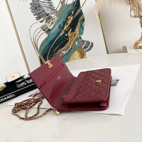 CHANEL Wallet on Chain with Golden EyeletsJOJOKKREPLICAS | High Quality Replica Watches & Bags