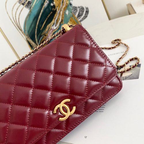 CHANEL Wallet on Chain with Golden EyeletsJOJOKKREPLICAS | High Quality Replica Watches & Bags