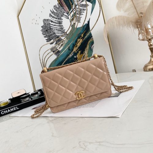 CHANEL Wallet on Chain with Golden EyeletsJOJOKKREPLICAS | High Quality Replica Watches & Bags