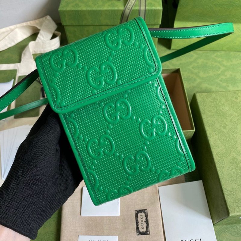 GUCCI GG Embossed Mini BagJOJOKKREPLICAS | High Quality Replica Watches & Bags
