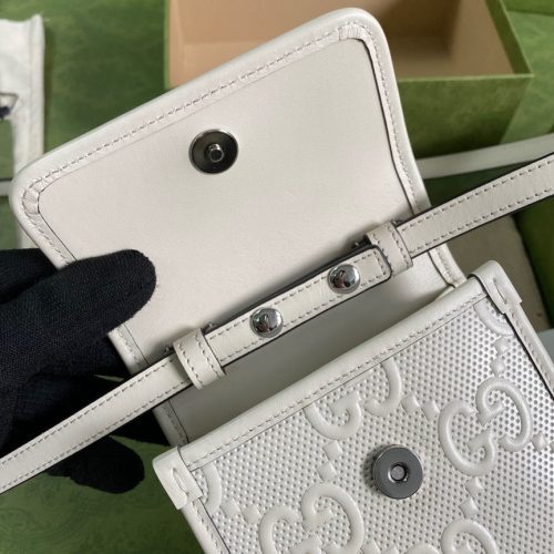 GUCCI GG Embossed Mini BagJOJOKKREPLICAS | High Quality Replica Watches & Bags