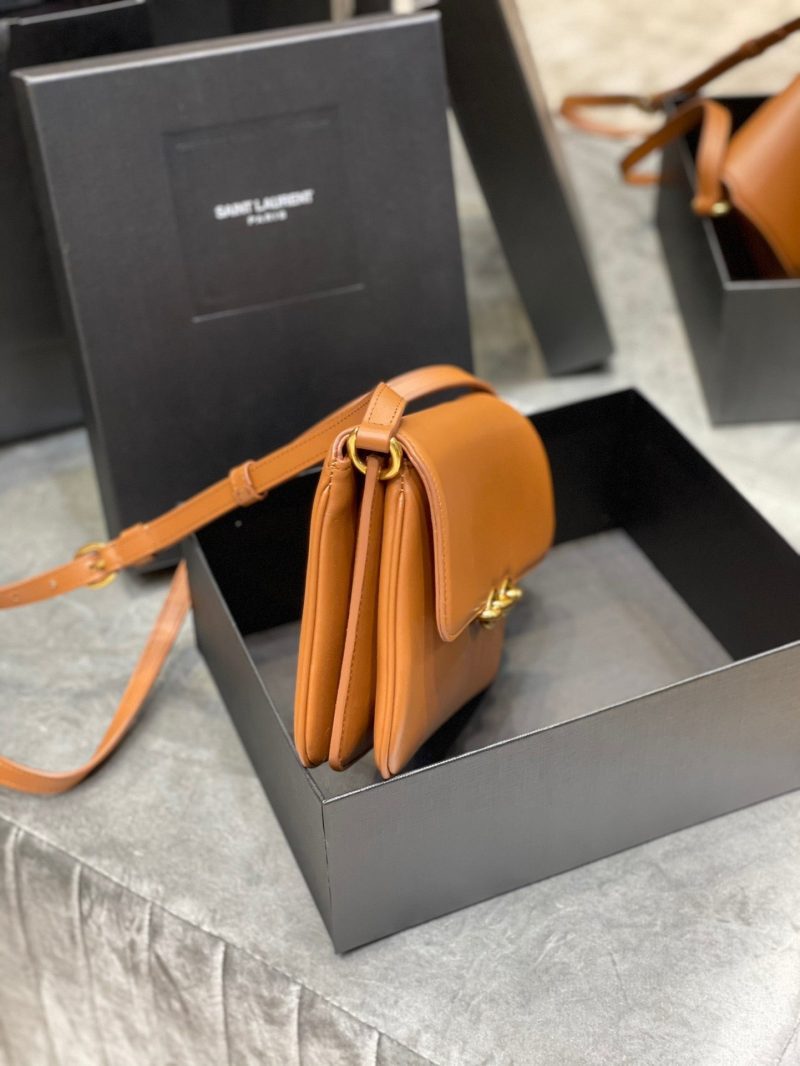 Saint Laurent LE MAILLON SATCHEL IN SMOOTH LEATHER BRICKJOJOKKREPLICAS | High Quality Replica Watches & Bags
