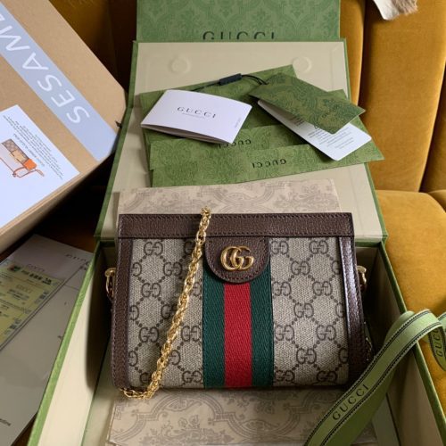 GUCCI Ophidia GG Supreme Chain Strap Shoulder BagJOJOKKREPLICAS | High Quality Replica Watches & Bags