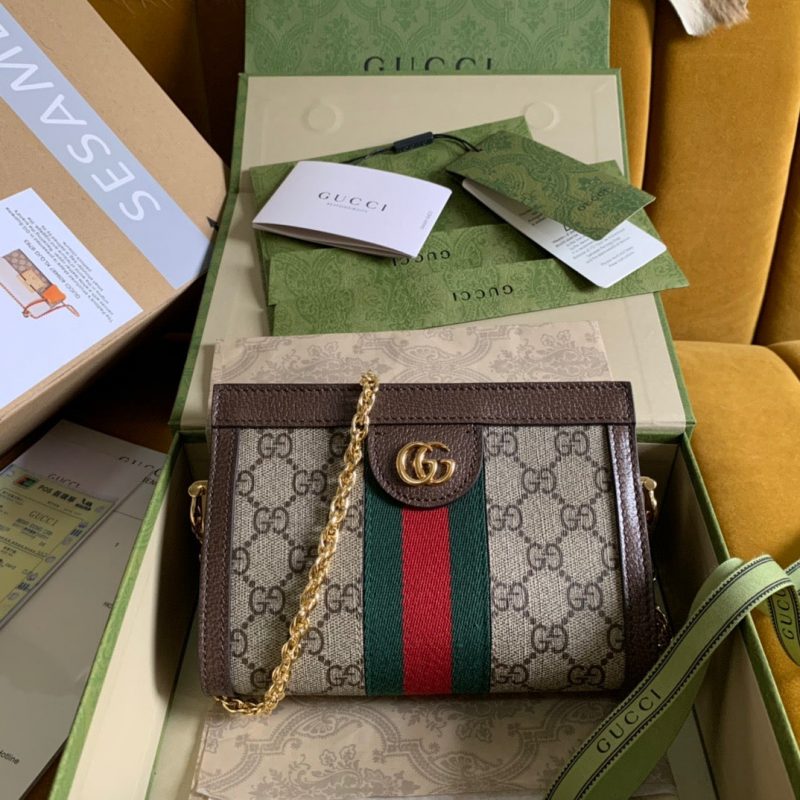 GUCCI Ophidia GG Supreme Chain Strap Shoulder BagJOJOKKREPLICAS | High Quality Replica Watches & Bags