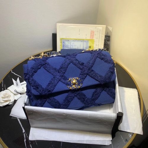 CHANEL 19 Flap Bag in Cotton CanvasJOJOKKREPLICAS | High Quality Replica Watches & Bags
