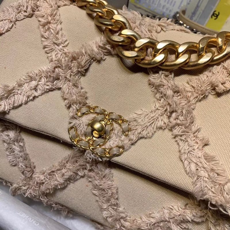 CHANEL 19 Flap Bag in Cotton CanvasJOJOKKREPLICAS | High Quality Replica Watches & Bags
