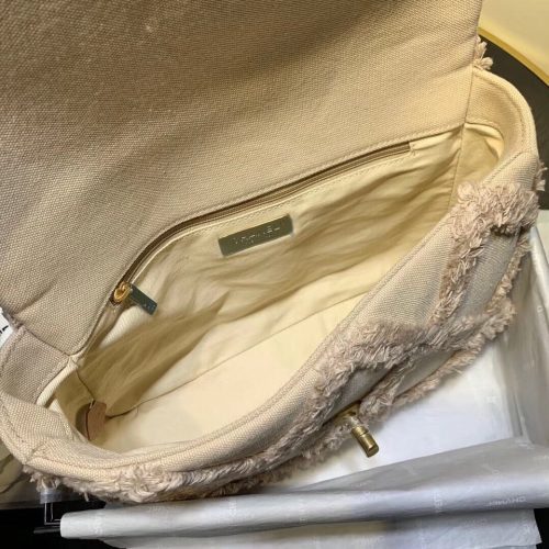 CHANEL 19 Flap Bag in Cotton CanvasJOJOKKREPLICAS | High Quality Replica Watches & Bags