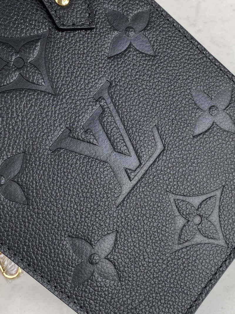 Louis Vuitton PETIT SAC PLAT BLACK MONOGRAMJOJOKKREPLICAS | High Quality Replica Watches & Bags