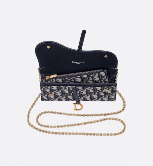 DIOR Saddle Wallet on ChainJOJOKKREPLICAS | High Quality Replica Watches & Bags