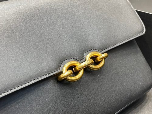 Saint Laurent LE MAILLON SATCHEL IN SMOOTH LEATHER BLACKJOJOKKREPLICAS | High Quality Replica Watches & Bags