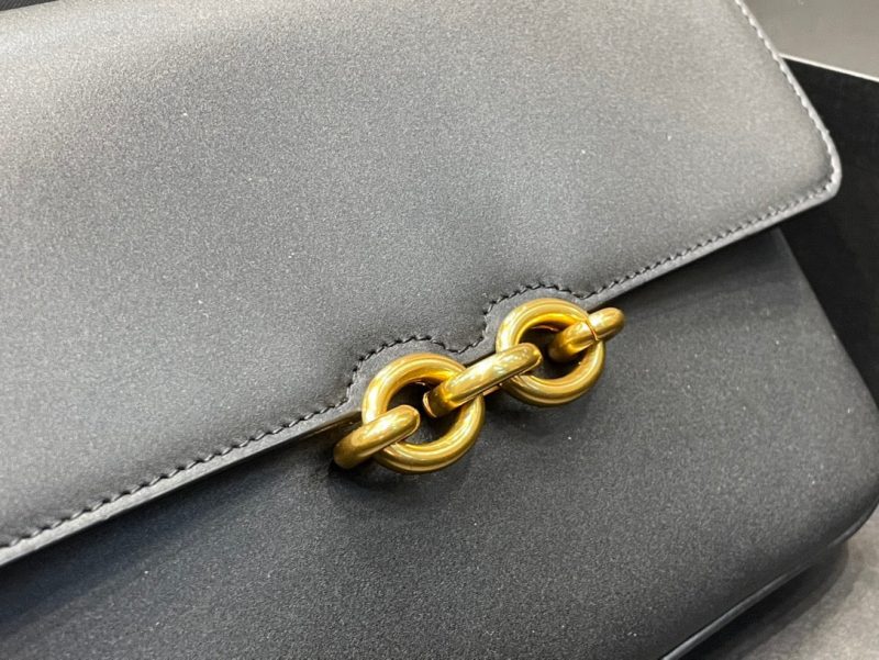 Saint Laurent LE MAILLON SATCHEL IN SMOOTH LEATHER BLACKJOJOKKREPLICAS | High Quality Replica Watches & Bags