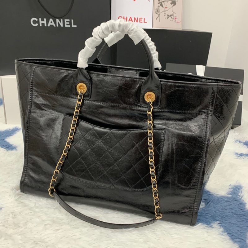 CHANEL Large Shiny Calfskin Tote BagJOJOKKREPLICAS | High Quality Replica Watches & Bags