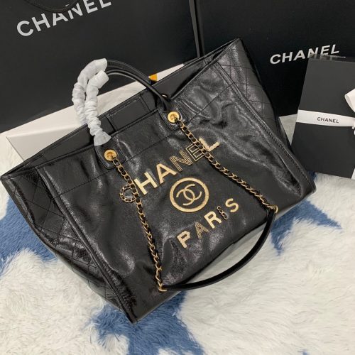 CHANEL Large Shiny Calfskin Tote BagJOJOKKREPLICAS | High Quality Replica Watches & Bags