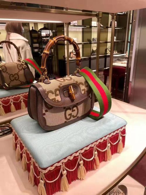 GUCCI Bamboo 1947 Mini Top Handle BagJOJOKKREPLICAS | High Quality Replica Watches & Bags