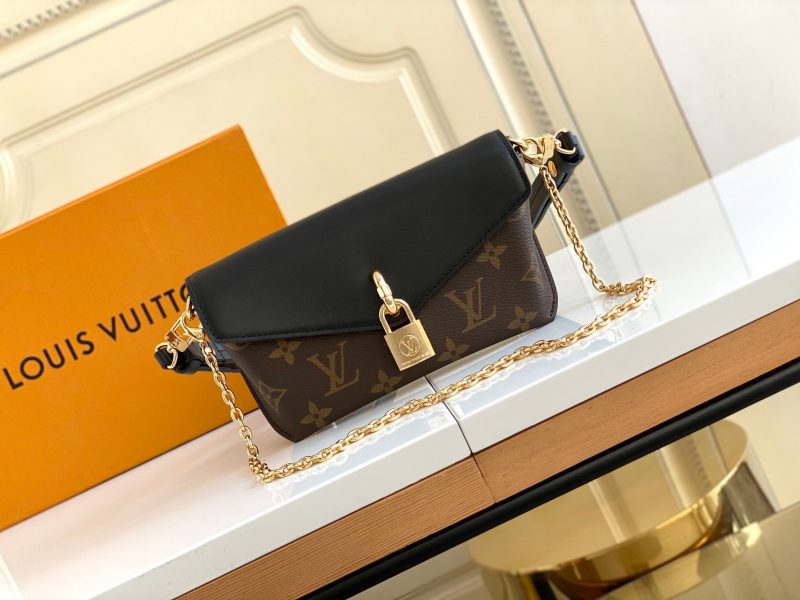 Louis Vuitton PADLOCK ON STRAP BLACK MONOGRAMJOJOKKREPLICAS | High Quality Replica Watches & Bags