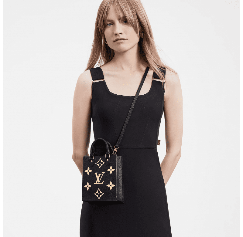 Louis Vuitton PETIT SAC PLAT BICOLOR MONOGRAMJOJOKKREPLICAS | High Quality Replica Watches & Bags