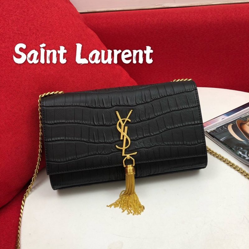 Saint Laurent KATE MEDIUM WITH TASSEL IN CROCODILEJOJOKKREPLICAS | High Quality Replica Watches & Bags