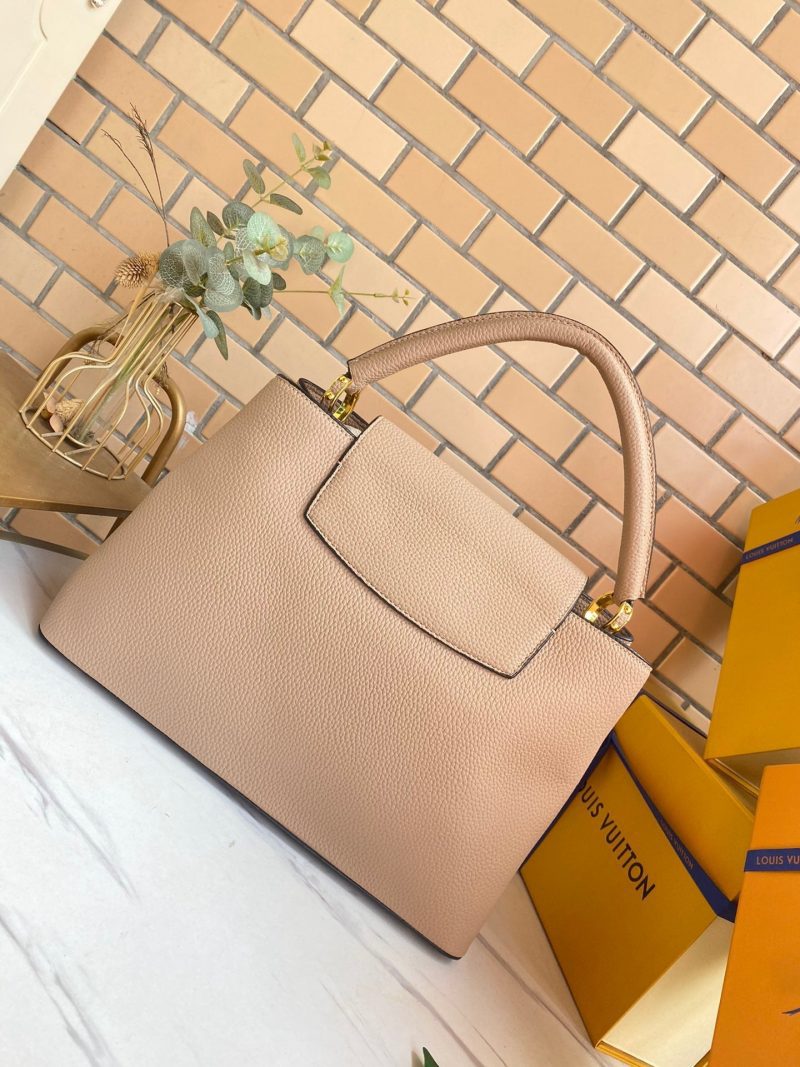 Louis Vuitton CAPUCINES MM PEBBLEJOJOKKREPLICAS | High Quality Replica Watches & Bags