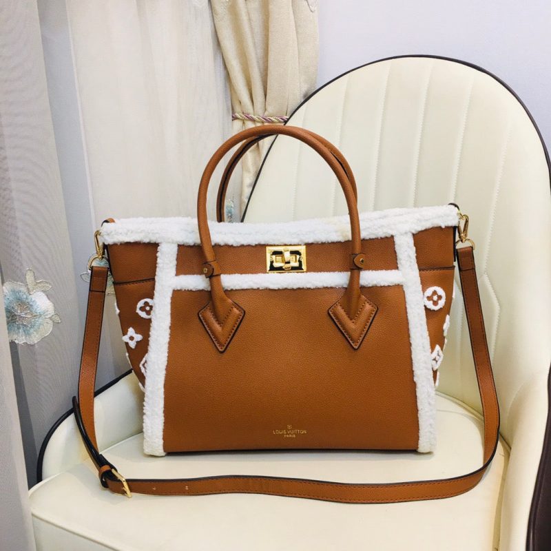 Louis Vuitton ON MY SIDE MM BROWNJOJOKKREPLICAS | High Quality Replica Watches & Bags