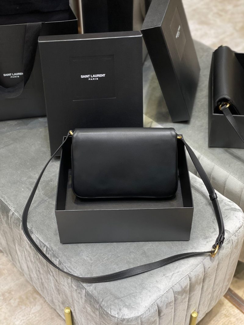 Saint Laurent LE MAILLON SATCHEL IN SMOOTH LEATHER BLACKJOJOKKREPLICAS | High Quality Replica Watches & Bags