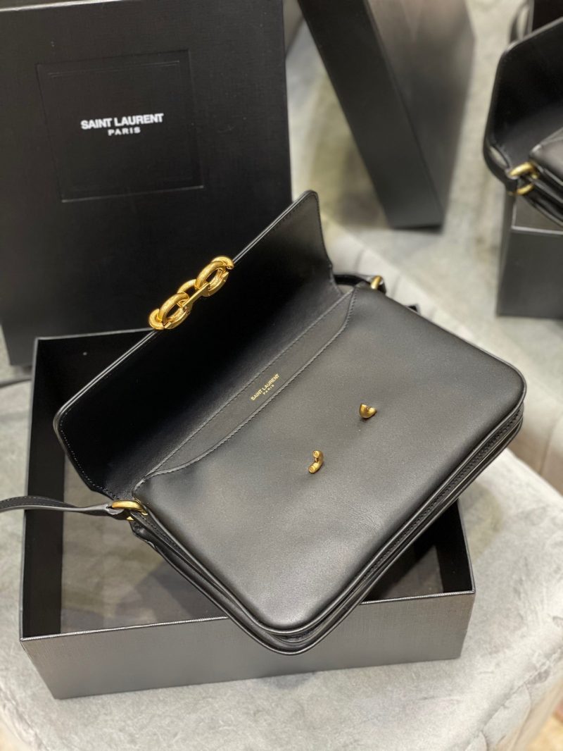 Saint Laurent LE MAILLON SATCHEL IN SMOOTH LEATHER BLACKJOJOKKREPLICAS | High Quality Replica Watches & Bags