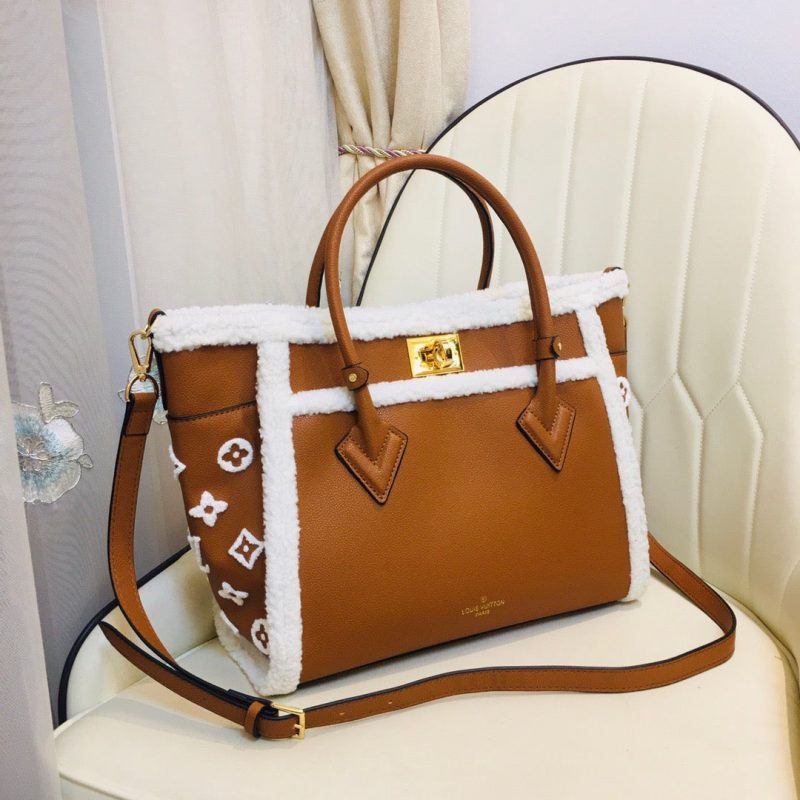 Louis Vuitton ON MY SIDE MM BROWNJOJOKKREPLICAS | High Quality Replica Watches & Bags