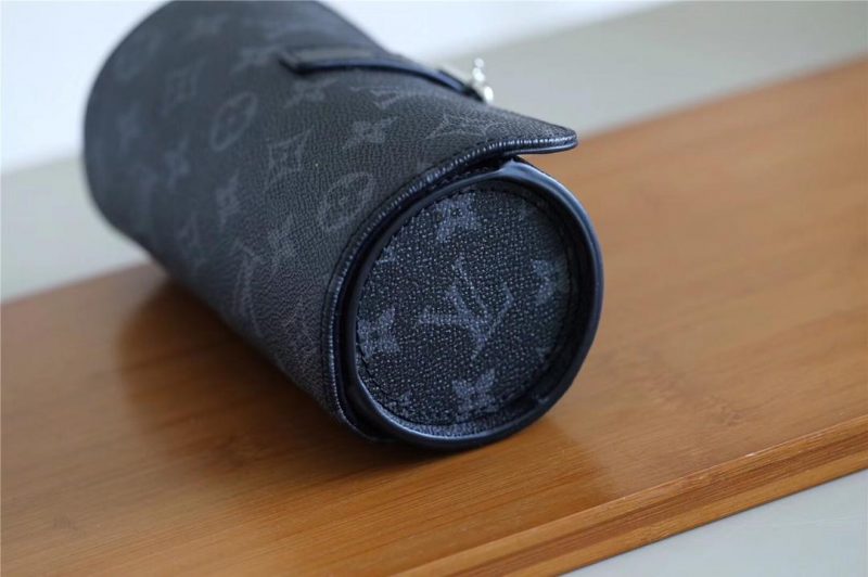 Louis Vuitton 3 WATCH CASE (Monogram Eclipse)JOJOKKREPLICAS | High Quality Replica Watches & Bags