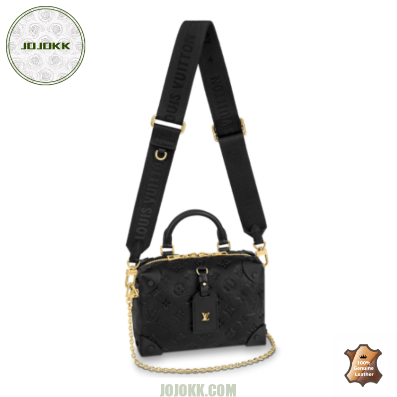 Louis Vuitton PETITE MALLE SOUPLE BLACKJOJOKKREPLICAS | High Quality Replica Watches & Bags
